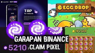 Jangan SkipEgg Drop Labs binance & Netcoin bh Bybit Update Pixelverse Claim 2024