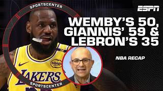 Bobby Marks: Wemby is 'CONFIDENT NOW' after 50-PT night  + Is LeBron being OVERUSED? | SportsCenter