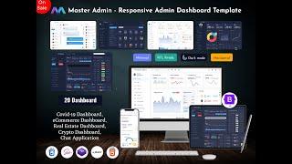 Master - Responsive Admin Dashboard Template