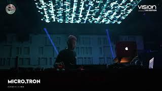 MICRO.TRON Live set. Visuals VJ/JT (Marc Houle warm up)