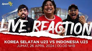  QUARTER FINALS: KOREA SELATAN U-23 VS INDONESIA U-23 [LIVE REACTION]