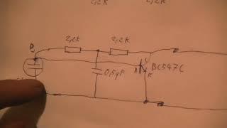 Electret microphone capsule converted to 3 pole, common source and drain circuit - eflose #439