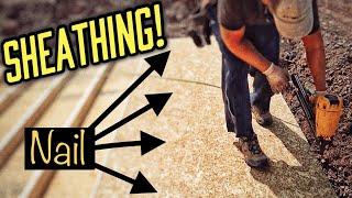 How To Cut And Install OSB Sheathing OSB 1/2”