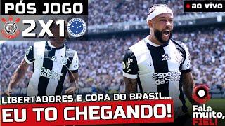 AO VIVO PÓS-JOGO | CORINTHIANS 2 X 1 CRUZEIRO | CAMPEONATO BRASILEIRO 2024 | 34ª RODADA