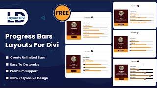 How To Use The Divi Progress Bars Layouts - Divi Layouts