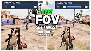 Best FOV Settings For Battle Royale and Multiplayer In Call Of Duty Mobile | Best FOV Settings CODM