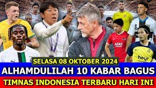  KABAR BERITA TIMNAS BAHAGIA & TERBARU HARI INI - SELASA 08 OKTOBER 2024 ~ Berita Timnas Indonesia