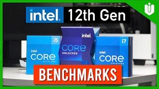 Intel 12th Gen BENCHMARKS [i9 12900K & i7 12700 vs Ryzen 5000 vs 11900K]