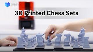 3D Printed Chess Sets