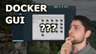 Docker Tips - GUI Apps in a Linux Container on Windows (2021)