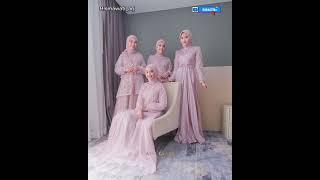 Model Gamis Brokat Terbaru 2022/2023 Mewah, Modis & Elegan / Cocok Buat Kondangan