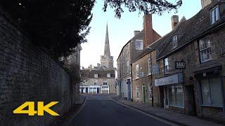 Oundle Walk: Town Centre【4K】