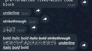 Text formatting using MarkdownV2 in telegram bot