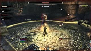 The Elder Scrolls Online (ESO) Dungeon: Arx Corinium Boss fights Lv28-30