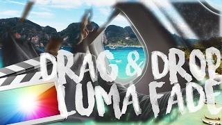 FREE DRAG & DROP LUMA FADE TRANSITION for FCPX | 4000 SUBS!!