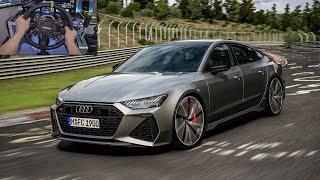 Audi RS7 C8 on Nordschleife - Assetto Corsa | Moza R16