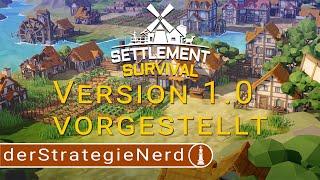 Besser als Farthest Frontier? | Settlement Survival Release 1.0 | gameplay deutsch tutorial