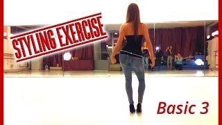 Kizomba Lady Style -  Styling Exercise - Basic 3 (Hip-Isolation)