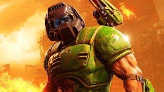 ALL DLC CUTSCENES with Classic Doom Slayer Skin (The Ancient Gods Part 1 & Part 2) - DOOM Eternal