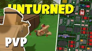 Unturned PvP - Going Deep in Online Stacked Base! (Solo Vanilla)