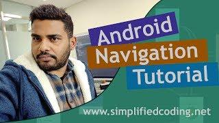 Android Navigation Tutorial for Fragments using Bottom Navigation