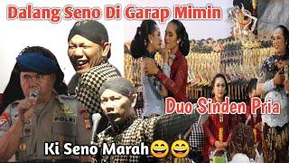 Dijamin Ngakak Sepanjang Limbukan Ki Seno, Duo Sinden Pria,  Apri & Mimin_ Mako Brimob Baciro