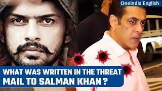 Salman Khan receives death threat via email, Police beefs up security outside home | Oneindia News