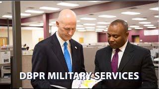 DBPR Military Services