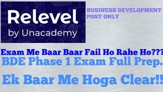 Relevel Exam Full prep Guide Listen once and pass all phases