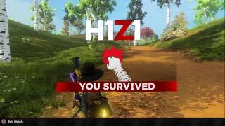 H1Z1 PS4- 23 Bomb in a 33 kill game (fives)