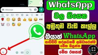 Whatsapp tricks |Whatsapp emoji tricks | Whatsapp rahas | Amazing whatsapp secret | Emoji tricks