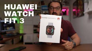 Die neue Huawei Watch Fit 3 (Unboxing Installation Ersteindruck)