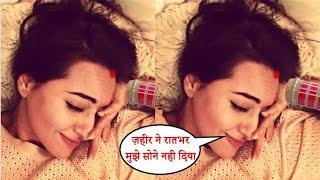 Sonakshi Sinha first morning in Sasural with Husband Zaheer Iqbal and Family