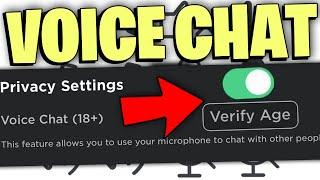 ROBLOX VOICE CHAT UPDATE OUT!? In-Game LEAKED SETTINGS!! (18+ Confirmed)