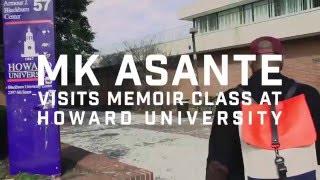 MK Asante visits Howard University memoir class