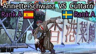 Street Fighter III: 3rd Strike: (ES) Annette Schwarz vs (SE) Cuttarn - 2021-10-30 18:51:36