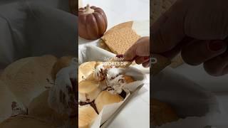 The perfect Fall treat #falltreats #smores #smoresdip #airfryerrecipes #dessertideas #easydesserts