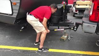 How to hook up a Equalizer E4 Sway Control Weight Distribution Hitch to a Travel Trailer Camper