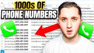 How To Scrape High Quality Phone Numbers