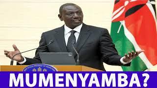 Kuna Mtu amenyamba? Angry Ruto asks Kenyans.