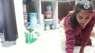 village  girl cleaning    cleaning Vlog indian    romantic video   