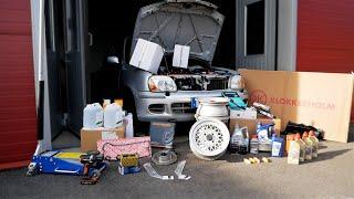 Restoring Engine Bay and Bringing New Life to 21 Year Old Nissan