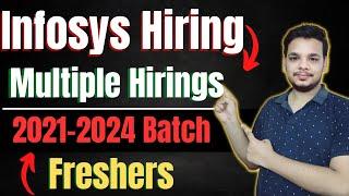 Infosys Hiring Freshers | OFF Campus Drive 2023 | Latest Hiring | 2021 | 2022 | 2023 | 2024 Batch