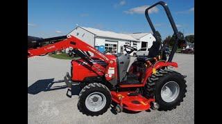 2019 Massey Ferguson 1526 Open Station Tractor w/ Loader and Belly Mower! For Sale by Mast Tractor