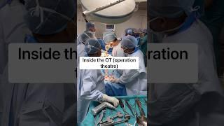 Inside Operation theatre / joint replacement OT #drpankajwalecha #surgeryday #shortsindia