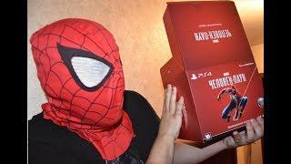 Marvel Человек-паук PS4 коллекционное издание УЛЬТРА РЕДКОЕ ИЗДАНИЕ  РАСПАКОВКА