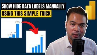 EASY WAY to SHOW / HIDE Data Labels in Power BI // Beginners Guide to Power BI in 2022