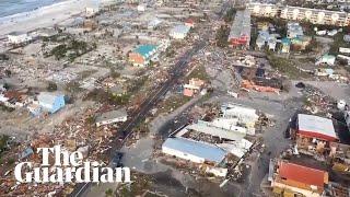 Hurricane Michael: footage shows devastation in Florida's Mexico Beach