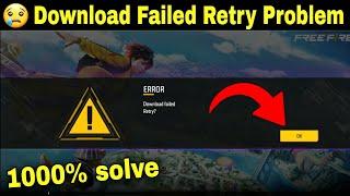  ff max error download failed retry problem after ob39 update//free fire download failed retry