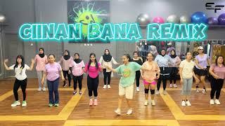 DJ CIINAN BANA REMIX | DJ AZKA VIRAL TIKTOK | SENAM KREASI CHOREOGRAPHY | EDITA FEBRIANA